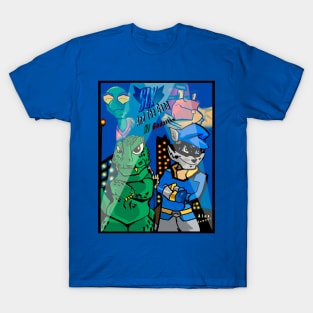 Sly Cooper and the Gang Featuring Godzilla T-Shirt